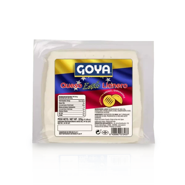 Queso estilo Llanero Goya 300gr