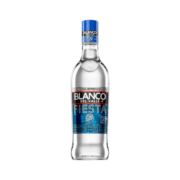 Aguardiente Blanco Del Valle Fiesta 700ml S/Azucar 24º