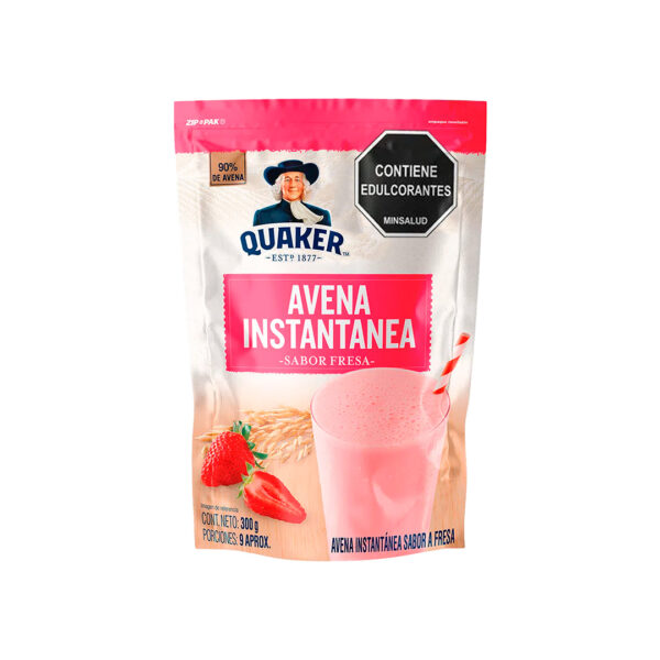 Avena Quaker Fresa Instantánea 300gr
