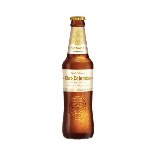 Cerveza Club Colombia Dorada Botella 330ml 4,7º