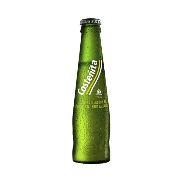 Cerveza Costeñita Botella 175ml (Colombia) 4º