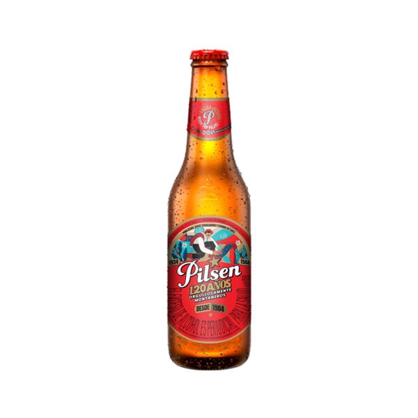 Cerveza Pilsen Botella 330ml (Medellín) 4º