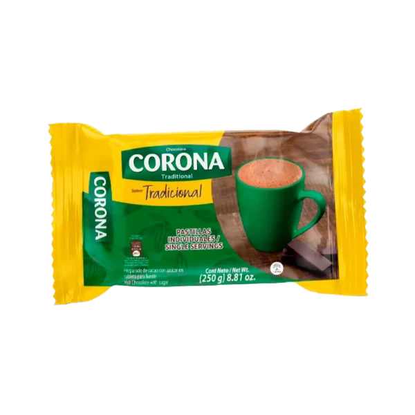 Chocolate Taza Corona 250gr