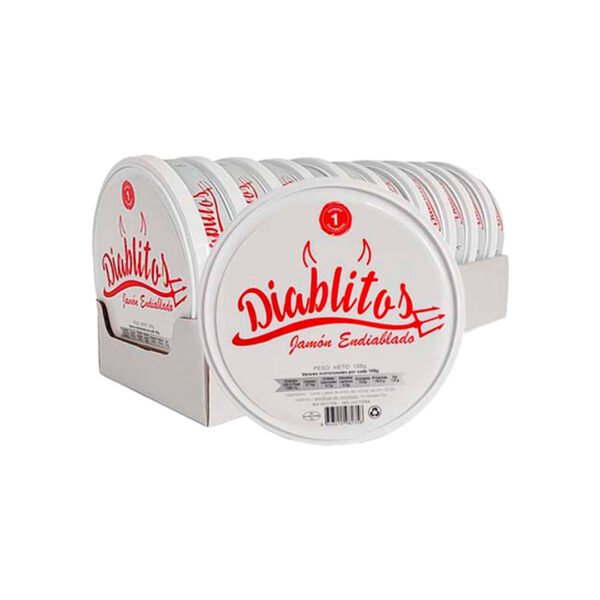 Diablitos Jamon 120gr (para untar) display x 10 unidades
