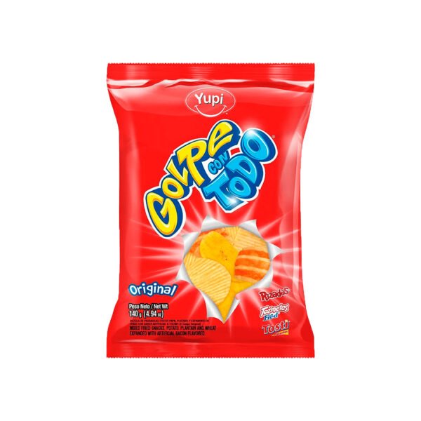 Golpe Con Todo Original 140gr Yupi