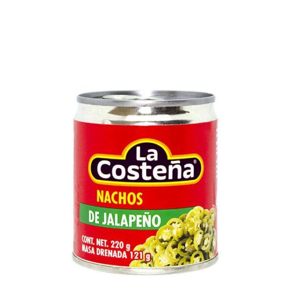 Jalapeños Nachos Bote 220gr La Costeña