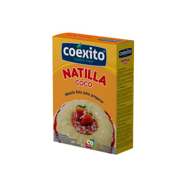 Natilla Coco Caja 400gr Coexito