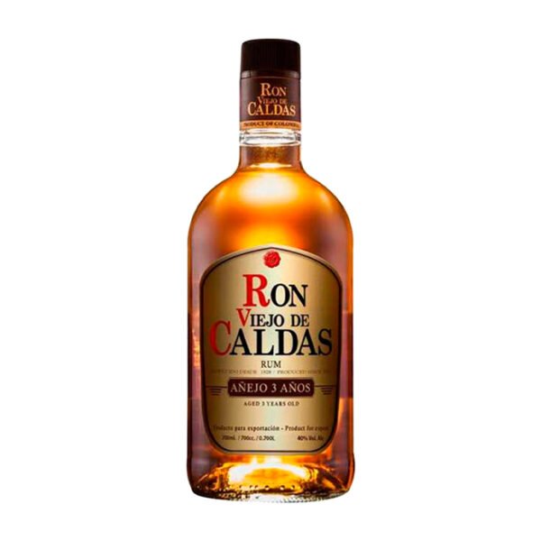 Ron Viejo De Caldas 700ml 3 Años 40º