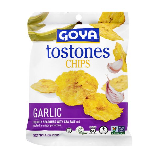Tostones Chips Goya Sabor a Ajo 57gr